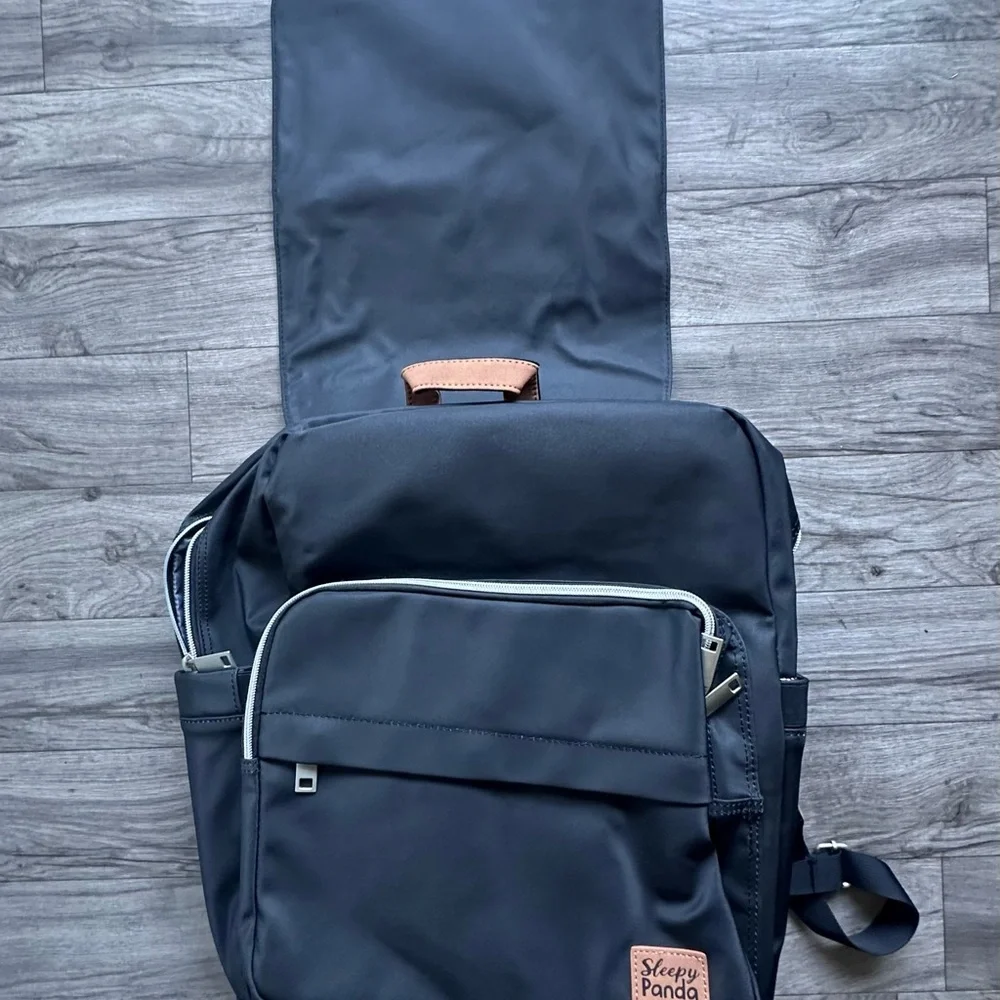 Diaper backpack from the Sleepy‎ Panda brand,